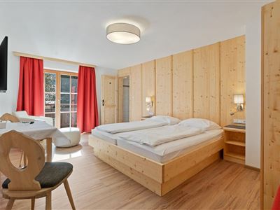 Doppelzimmer mit Bio-Kreideboden