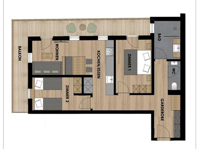 Appartement Hohe Salve