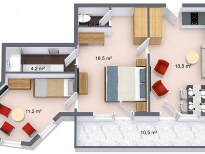 Appartement Rettenstein