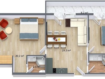 Appartement Salvenblick
