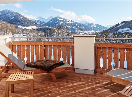 Alpenausblick Balkon