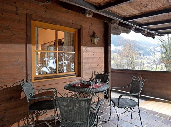 Appartement-Holzleitner-Jochberg-Terrasse