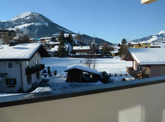 Ausblick auf Gaisberg Winter