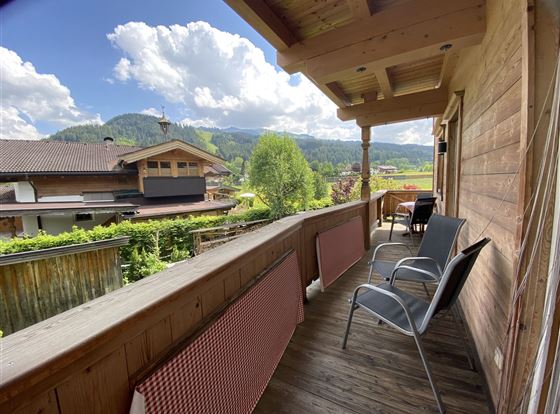 Aussicht Balkon Hornblick