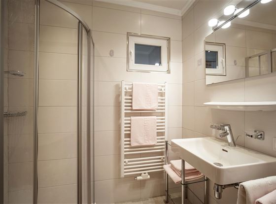 Badezimmer kl. Appartement Nebenhaus