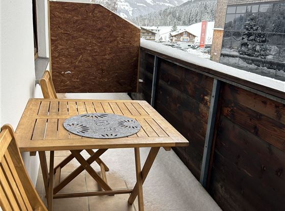 Balkon 2 Personen Appartment