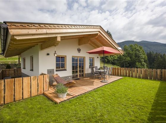 Chalet Alpenblick Außenaufnahme Sommer