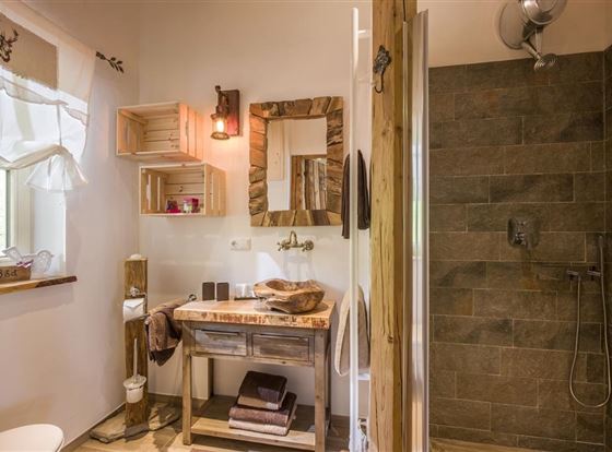Chalet Alpenblick Badezimmer 1