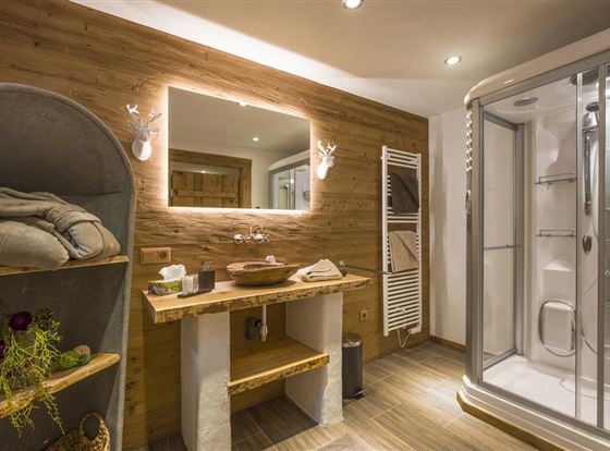 Chalet Alpenblick Badezimmer 2