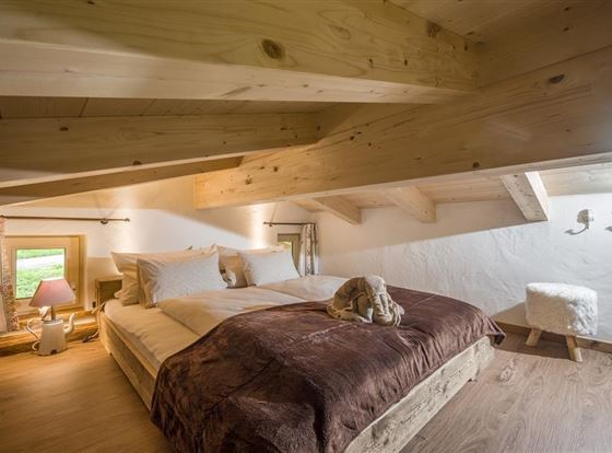 Chalet Alpenblick Schlafzimmer 2