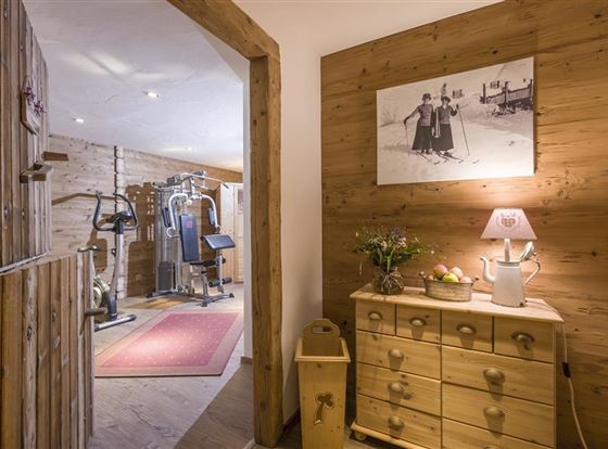 Chalet Alpenblick Vorraum unteres Stockwerk