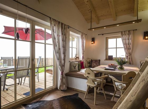 Chalet Alpenblick Wohn - Essbereich