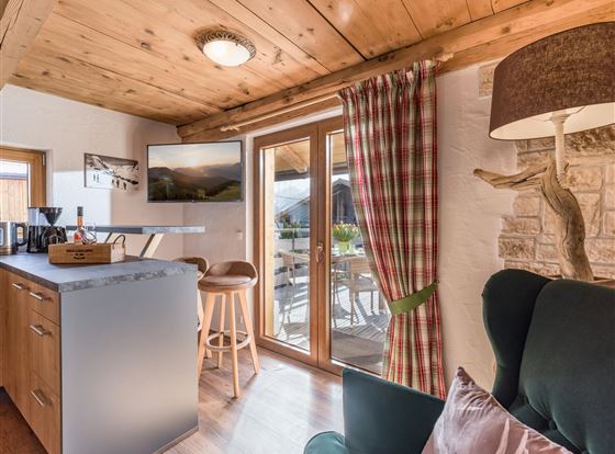 Chalet_Huettenzauber gemütlicher Wohn- Essbereich