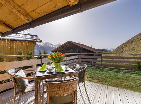 Chalet_Huettenzauber Terrasse