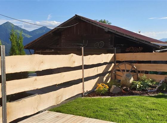 Chalet Hüttenzauber Terrassenaussicht