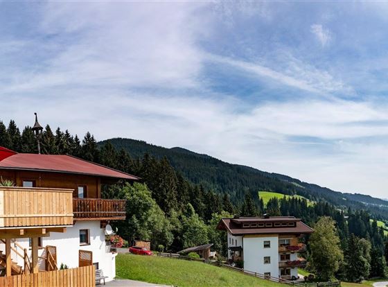 Ferienwohnung Bergwelt Aussenansicht