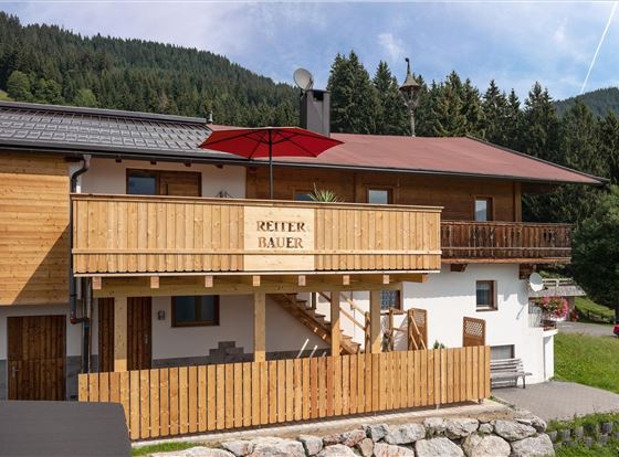 Ferienwohnung Bergwelt Aussenansicht
