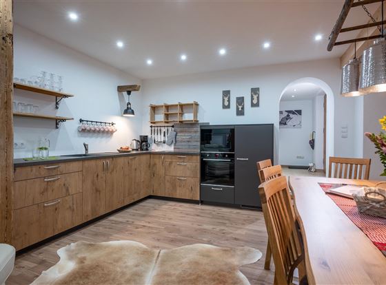 Ferienwohnung_Bergwelt Küche