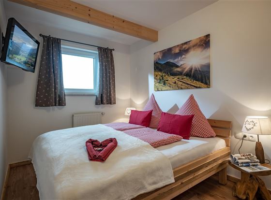 Ferienwohnung_Bergwelt Schlafzimmer 1