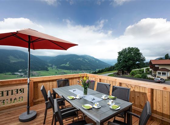 Ferienwohnung_Bergwelt Terrasse