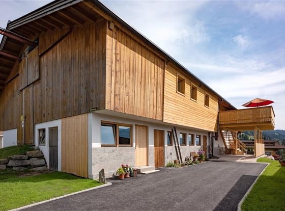 Ferienwohnung Bergwelt Zufahrt