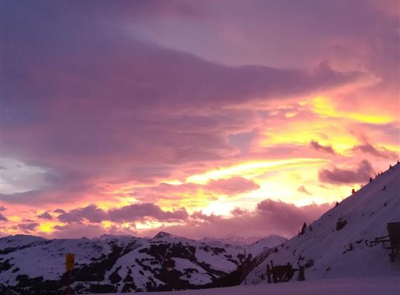 Früh morgens am Berg 1