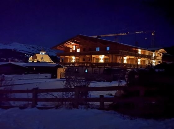 Hotel Nacht Winter für Homepage