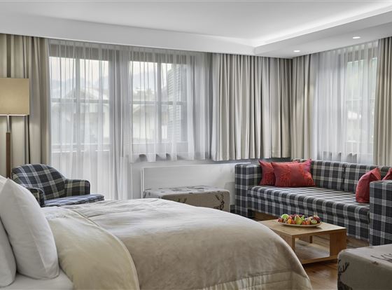 Hotel Schwarzer Adler Junior Suite Hahnenkamm