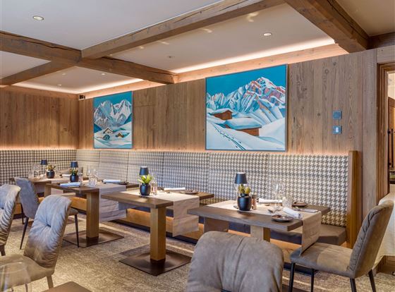 Hotel Sonne - Pigneter Stube im Restaurant