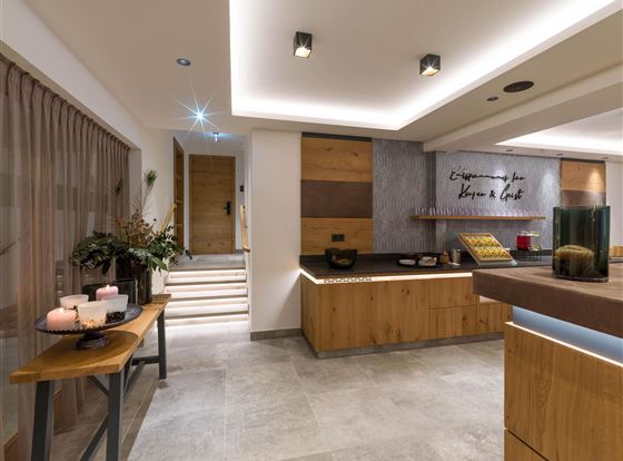 Hotel Sonne - Teebar - Spabereich