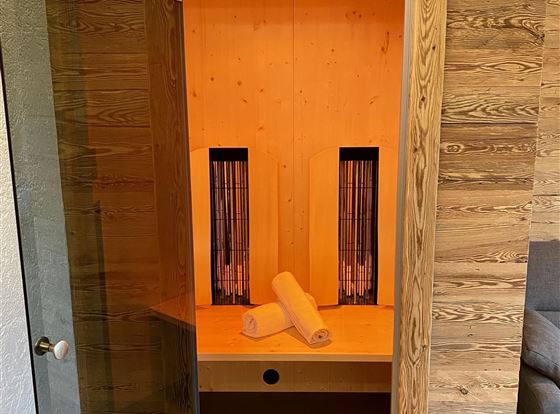 Infrarotkabine in Deluxe Suiten