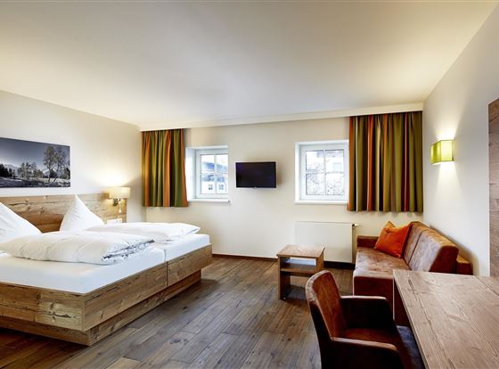 Komfort Doppelzimmer Holzboden