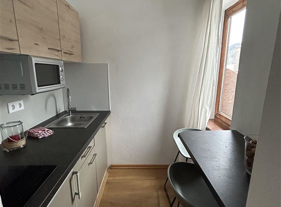 Küche 2 Personen Appartment