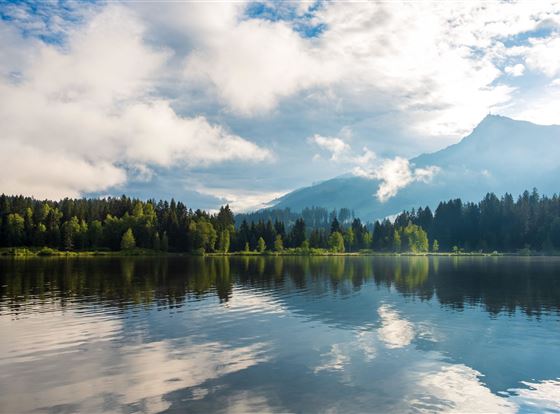 Landschaft Schwarzsee Sommer Wasser (c) Kitzbühel 