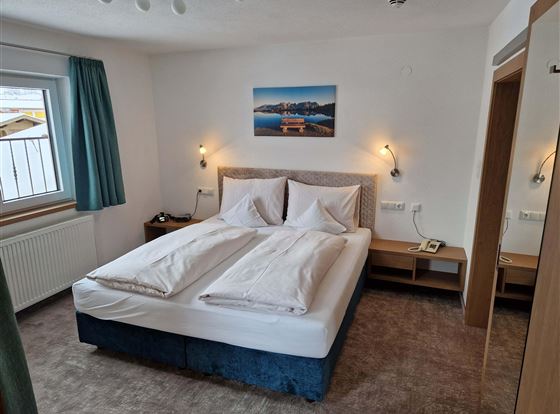 Schlafzimmer Appartement Hohe Salve