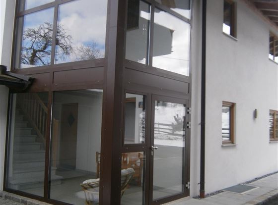 Conservatory - windshield "Chalet"