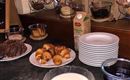 Frühstücksbüffet im Dorfgasthof Schlösslstube
