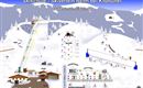 Eine übersichtliche Karte der Skischule in Reith bei Kitzbühel. Sie zeigt die Pisten, Lifte und das Schulgebäude in einer verschneiten Berglandschaft.