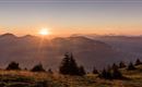 Sonnenuntergang in Kirchberg